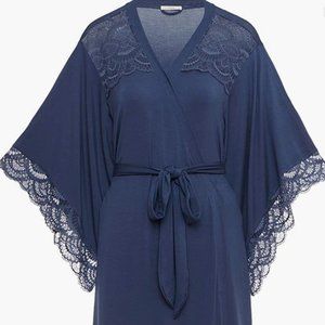 Eberjey Blue Simona Robe